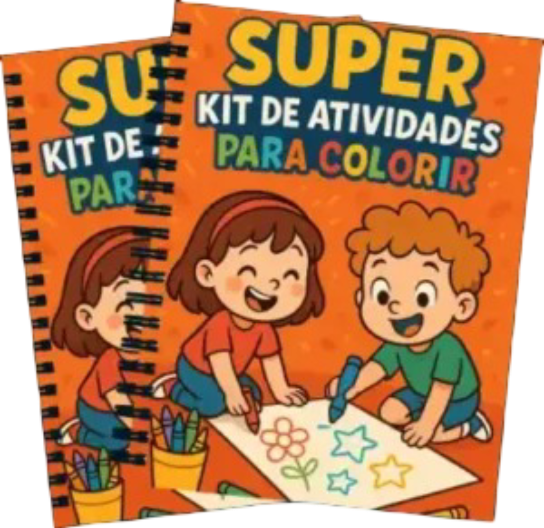 Super Kit de Atividades para Colorir