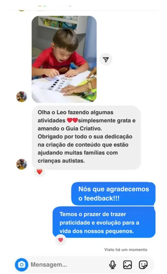 Depoimento de Mãe do Leo
