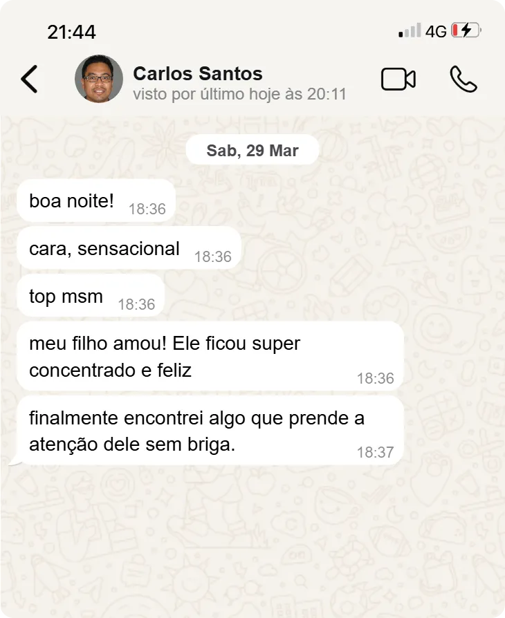 Depoimento de Carlos Santos