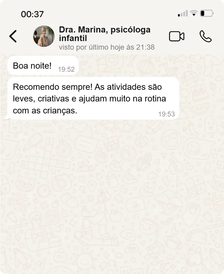 Depoimento de Dra. Marina