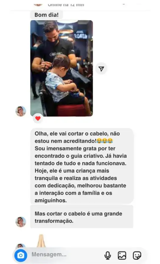 Depoimento de Transformação Familiar